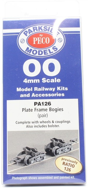 GWR plate wagon bogies - pack of two