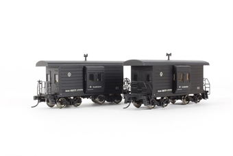 Pack of two S12 Caboose Wagons