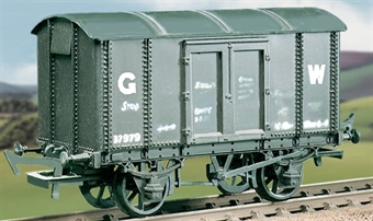 GWR 'Iron mink A' steel van - plastic kit