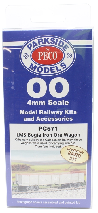 LMS bogie ore wagon - plastic kit