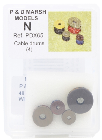 Cable drums - pack of four
