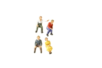 Seated passengers - pack of four