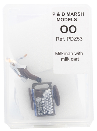 Milkman with milk float