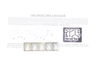 Grumman TBF Avenger detailing set