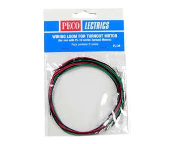 Pre-wired Wiring Loom for use with PL-10 and PL-10E point motors