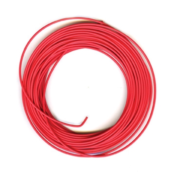 Electrical connecting wire - red - 7 metres