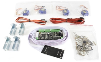 SmartSwitch Set for 4 servo control & operation, with switches, control board & digital readout for Analogue operation