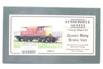 Queen Mary Brake Van - Etched Brass Kit