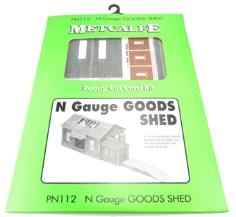 Brick-built goods shed - card kit