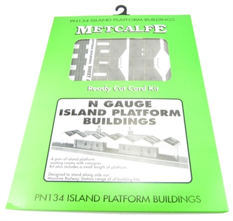 Island platform buildings - card kit