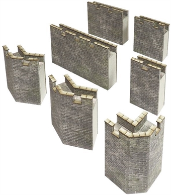 Castle curtain walls - card kit