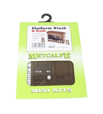 Platform newspaper kiosk - card kit