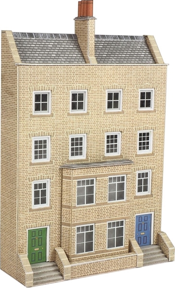 Low relief town house - card kit