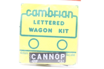 PO wagon "Cannop"