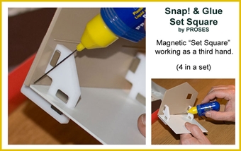 Snap & Glue Set Square.