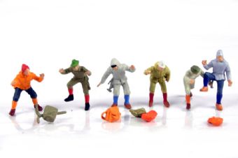 Mountain climbers x 6