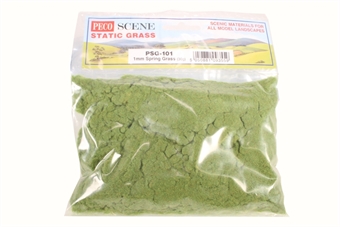 Spring grass, static grass 1mm - 30g bag
