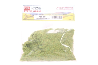 Spring grass, static grass 2mm - 30g bag