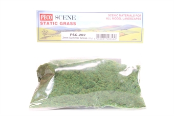Summer grass, static grass 2mm - 30g bag