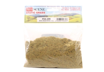 Dead grass, static grass 2mm - 30g bag
