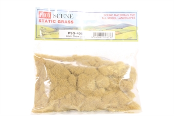 Straw, static grass 4mm - 20g bag