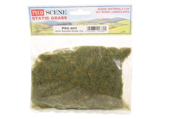 Autumn grass, static grass 6mm - 20g bag