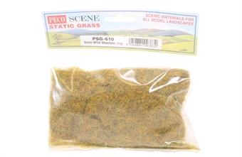 Wild Meadow, static grass 6mm - 20g bag