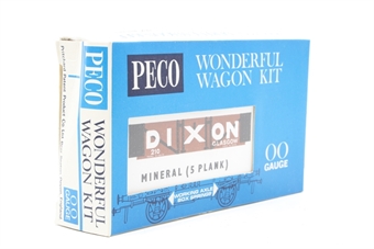 5-Plank Mineral wagon kit - 'Dixon'