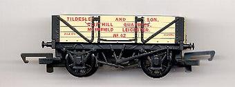 4-plank open wagon in cream - Tildesley and Son,  - No. 42