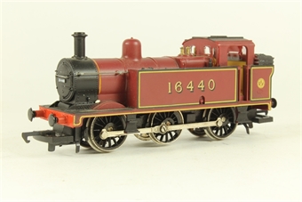 Class 3F Jinty 0-6-0T 16440 in LMS Crimson