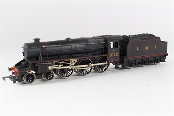 Class 5 'Black 5' 4-6-0 5112 in LMS Black