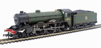 Class B17 4-6-0 61672 "West Ham United" in BR green with early emblem - Railroad Range - split from set