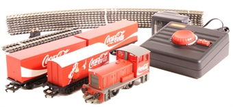 Coca Cola Christmas starter Train Set