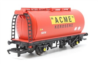 "Acme" Kerosene 4-wheel fuel tanker 5874 - Split from set