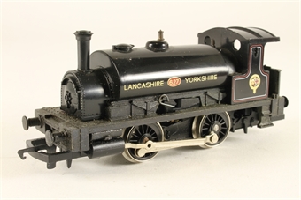 Class 0F 'Pug' 0-4-0 627 in L&Y Black