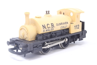Class 0F Pug 0-4-0T 112 'NCB - Dunraven Colliery' in Yellow