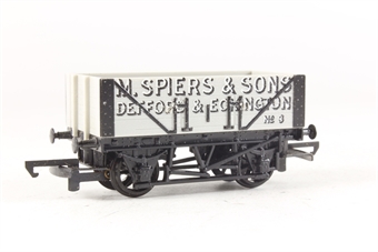 5-Plank Open Wagon in white - M. Spiers & Sons - No. 3