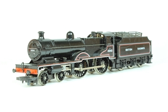 Class 4P 4-4-0 41043 in BR Black with BRITISH RAILWAYS lettering
