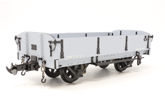 Isle of Man 'M' ballast wagon in light grey
