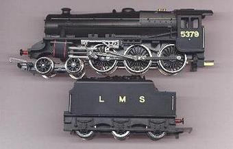 Class 5 "Black 5" 4-6-0 5379 in LMS black
