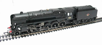 Class 9F 2-10-0 92156 in BR black