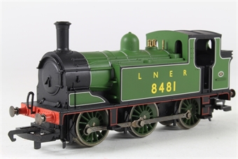 Class J83 0-6-0 8481 in LNER green 