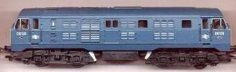 Class 29 D6137 in BR blue