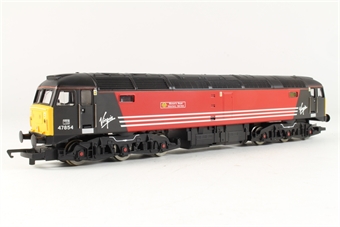 Class 47 47854 'Womens Royal Voluntary Service' in Virgin Livery