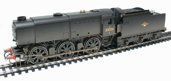 Class Q1 Bulleid Austerity 0-6-0 33006 in BR Black with late crest (weathered)