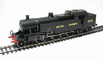 Class 4P Fowler 2-6-4T 42322 in BR Black with British Railways lettering