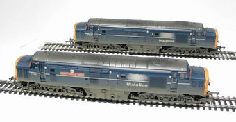 Class 37 Double Pack 37216 & 37248 'Midland Railway Centre' locos in Mainline (weathered) (one dummy)