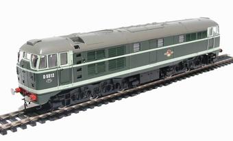 Class 31 D5512 in BR green