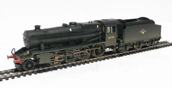 Class 8F 2-8-0 48739 in BR black with late crest - weathered