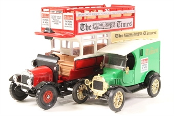 Transport of the 30s Thornycroft Bus and Ford Model T van